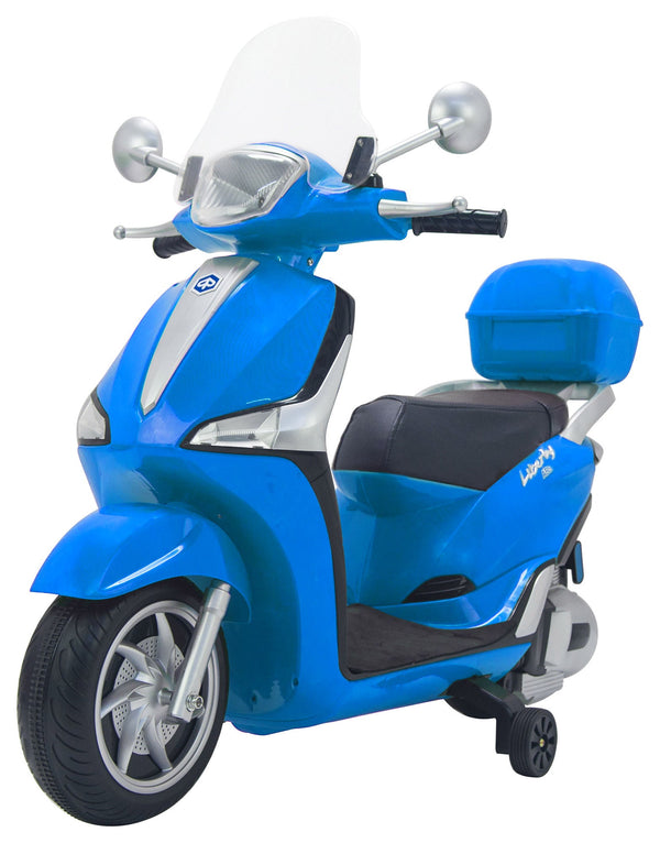 Trottinette électrique pour enfants 12V Piaggio Liberty ABS Bleu sconto