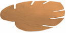 Set 6 Tovagliette Foglia in Eva Villa d'Este Home Tivoli Bronzo