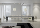 Tavolo Allungabile 180-440x90x77 cm Flame Evolution Bianco Frassino