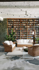 Tappeto 200x300 cm Chathu in Tessuto Beige