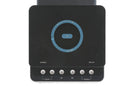 Altoparlante Speaker a Torretta 120W Wireless con Radio in Tessuto Kooper Techno Grigio