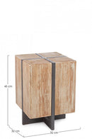 Sgabello Garrett H45 in Legno