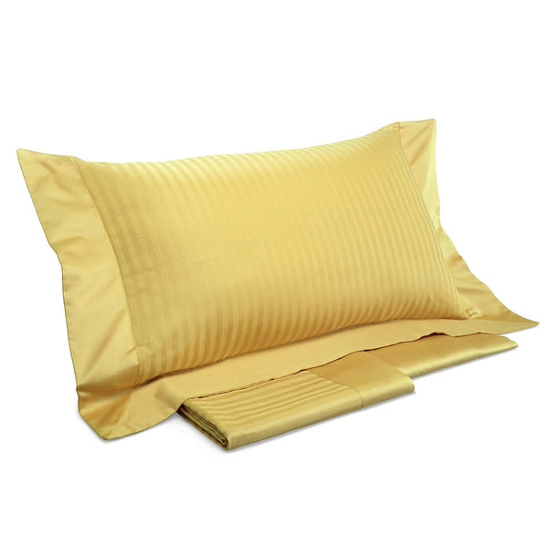 Housse de couette Mitera Ruby Yellow Ochre avec draps et taies d'oreiller différentes tailles acquista