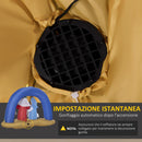 Presepe di Natale Gonfiabile 206x95x157 cm con Luci LED