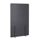 Pannello Fonoassorbente da Pavimento 100x200 cm Coppia di Piedini Neri Finitura Antracite    
