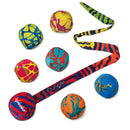 Gioco Bocce Waboba Flungle Per Spiaggia Giardino e Interni Con Palline di Sabbia Multicolore