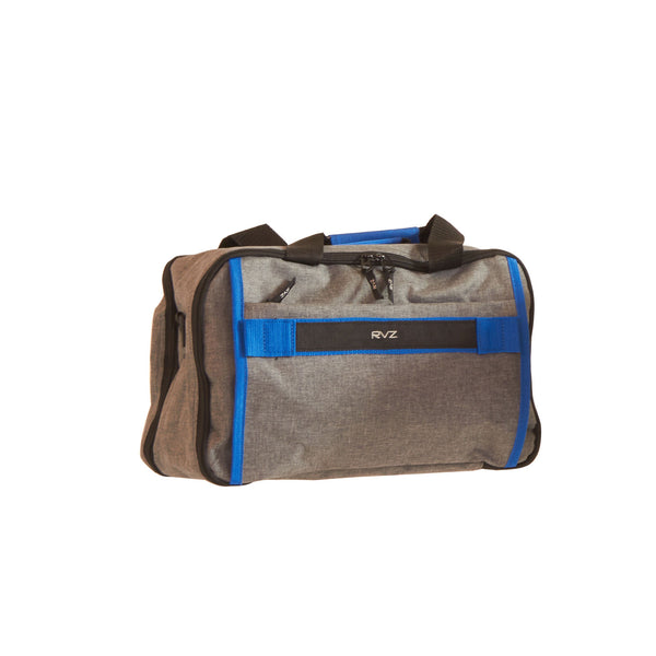 Borsone da Viaggio Bagaglio a Mano Capienza 20 lt Salvaspazio Underseat in Poliestere Ravizzoni Grigio e Blu online