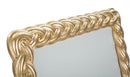 Cornice Ropy Oro 25x2x30 cm in Poliresina e Vetro Oro