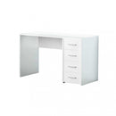 Scrivania Porta Pc Topaz Bianco 120x50x74 h cm in Truciolare bilaminato Bianco