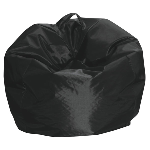 sconto Fadi Fadi Pouf Pouf en nylon noir Fauteuil poire