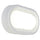 18W a mené la couleur blanche de lampe de plafond ovale de SMD pour la ligne extérieure de Sovil de grenier