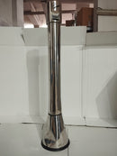 Posacenere a Colonna Ø24,3 cm in Acciaio Cromato 3,5L per Esterno Seconda Scelta