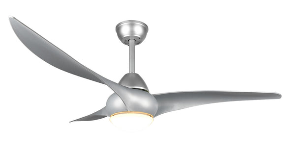 acquista Ventilatore da Soffitto con 3 Pale e Lampada LED SMD Ø145 cm 3 Velocità Titano