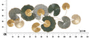 Pannello Greny 129x6,5x55,5 cm in Ferro Multicolor