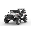 Auto Elettrica per Bambini Offroad 2 Posti Gravity XMX-655 con Telecomando Batteria 24V Bianco      