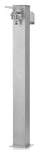 Fontaine de jardin avec robinet double Belfer 42/QRR Aluminium
