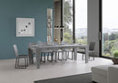 Tavolo Allungabile 90/246x90x77 cm Spimbo Premium Cemento