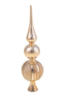 Set 2 Puntale con Glitter H30 cm 