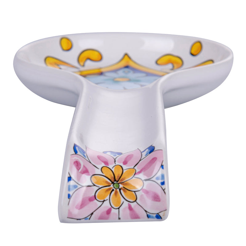 Poggiamestolo 27,8x12,4x3,5 cm  in Ceramica VdE Tivoli 1996 Infinito Ponza