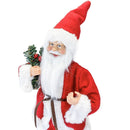 Pupazzo Babbo Natale H30 cm Rosso