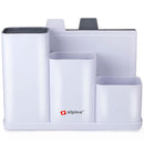 Portamensoli da Cucina 34x13x23 cm per Coltelli Posate con 2 Taglieri Alpina