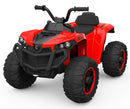Quad Elettrico per Bambini 12V Estoril Nero e Rosso