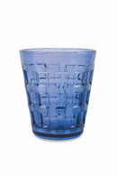 Set 6 Bicchieri Ø9x10 cm in Vetro Villa d'Este Home Tivoli Recta Multicolor