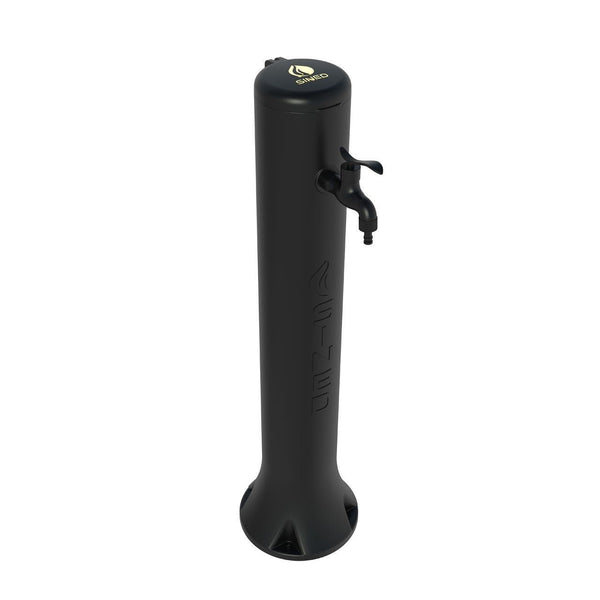 acquista Fontana da Giardino Rubinetto con Attacchi Rapidi Sined Tritone Nero