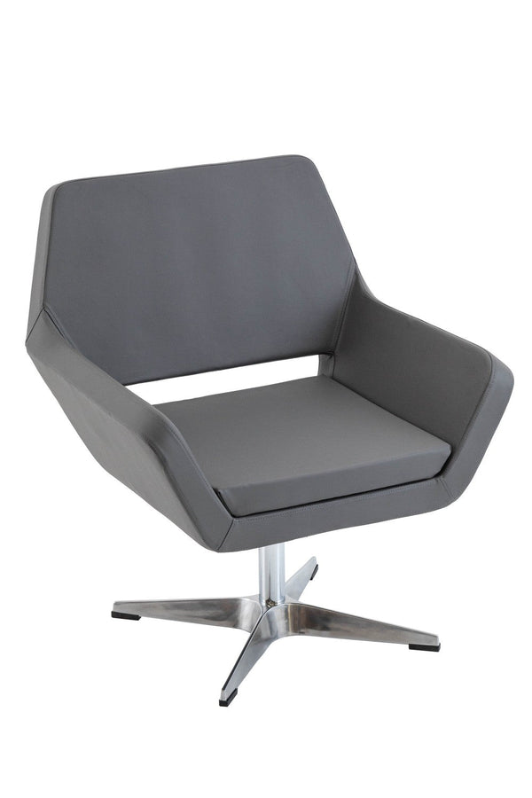 prezzo Fauteuil en métal 75x58x83,5cm TFT Cross Gris Chromé
