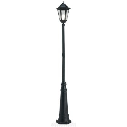 acquista Lampe Pole Alto pour Jardin Couleur Noir pour Extérieur Ligne Maxi Hexagonale Livos