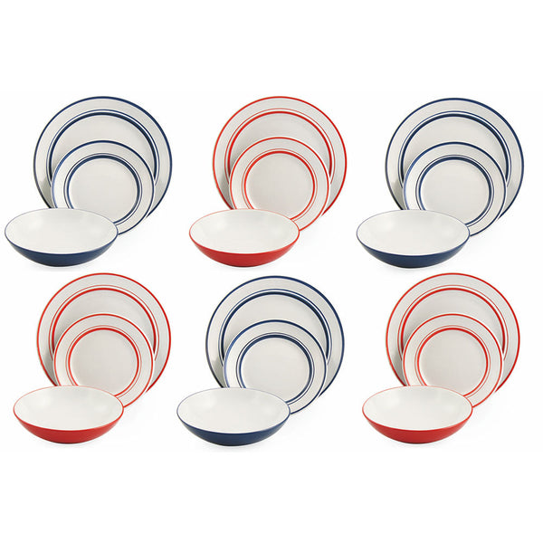 Service de table 18 pièces en grès VdE Tivoli 1996 Bagno 61 acquista