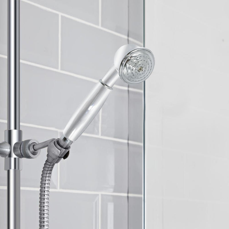 Doccetta stile retrò in ottone cromato modello Epoque