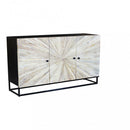 Mobile Spencer 150x40x85 h cm in Legno Marrone