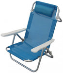 Spiaggina Joy 53x62x77h cm in Textilene Vari Colori