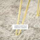 Pouf Poggiapiedi Ø36x45 cm in Velluto  Verde