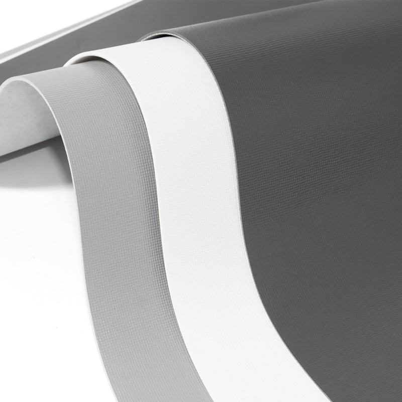 Tappetino Antiscivolo per Cassetti Modello Effetto Tessuto Plastica Grigia Tecnoplastica Emuca