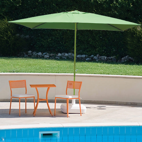 Parasol Rond Vert Structure Aluminium ø 300Cm pour Jardin pour Mobilier d'Extérieur  online