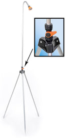 Doccia da Giardino in Alluminio 202cm con Rubinetto Agrati