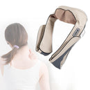 Massaggiatore Elettrico Ergonomico Cervicale con Riscaldamento 