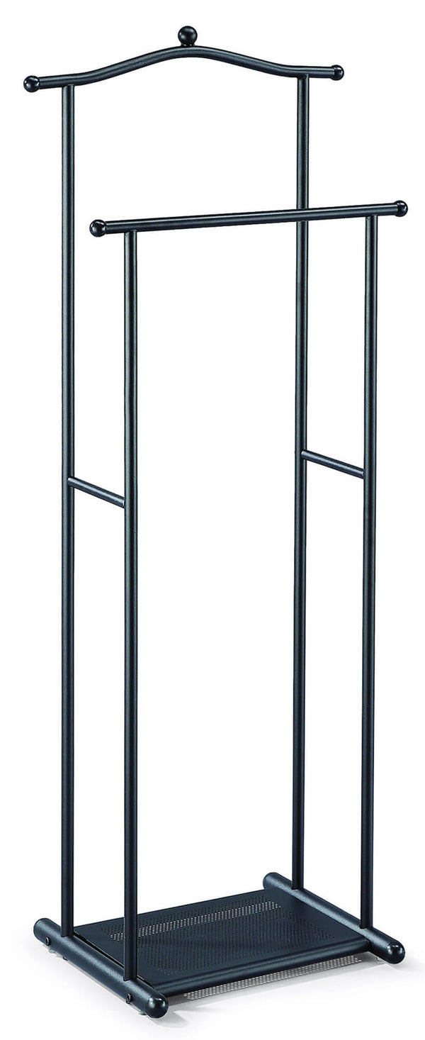 sconto Metal Wearer Fumer Valet Stand Robin Noir