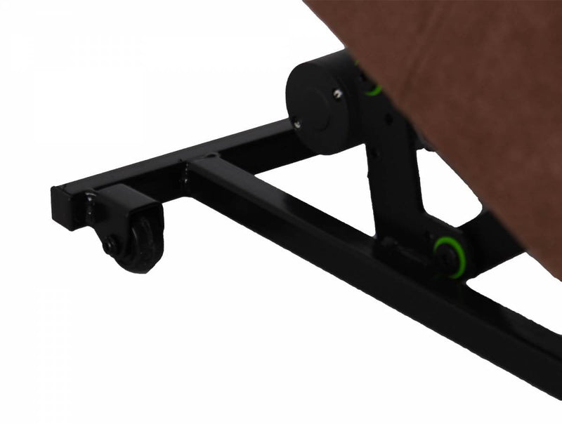 Poltrona Alzapersona Elettrica 1 Motore in Tessuto Marrone