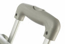 Trolley Valigia Bagaglio a Mano Rigida in ABS 4 Ruote Soriani Silver