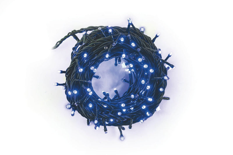 Luci di Natale 180 LED 7,2m Blu da Interno Soriani