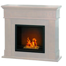 Inserto per Camino a Bioetanolo da Pavimento 58x28x52 cm con Bruciatore Nero