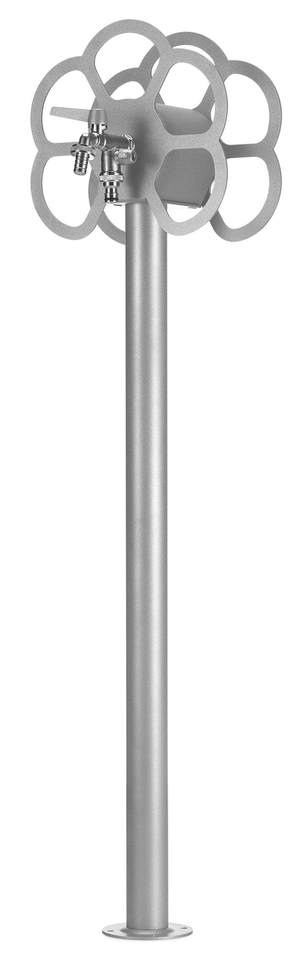 Fontaine de jardin avec robinet et support de tuyau intégré Belfer 42/SRF aluminium sconto