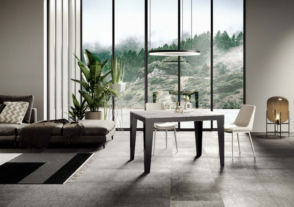 acquista Tavolo Allungabile 120-224x90x80 cm Flame Evolution Marmo