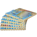 Tappeto Puzzle in EVA 24 Pezzi 61x61 cm Multicolore