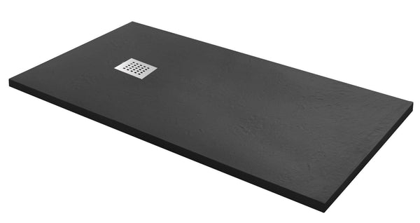 Receveur de Douche en Bonussi Slate Stone Side Gris Anthracite Différentes Tailles acquista