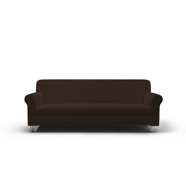 prezzo Housse de Canapé Stretch en Polyester Marron Iris Différentes Tailles