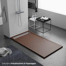 Piatto Doccia in Pietra Bonussi Trivor Marrone Varie Misure